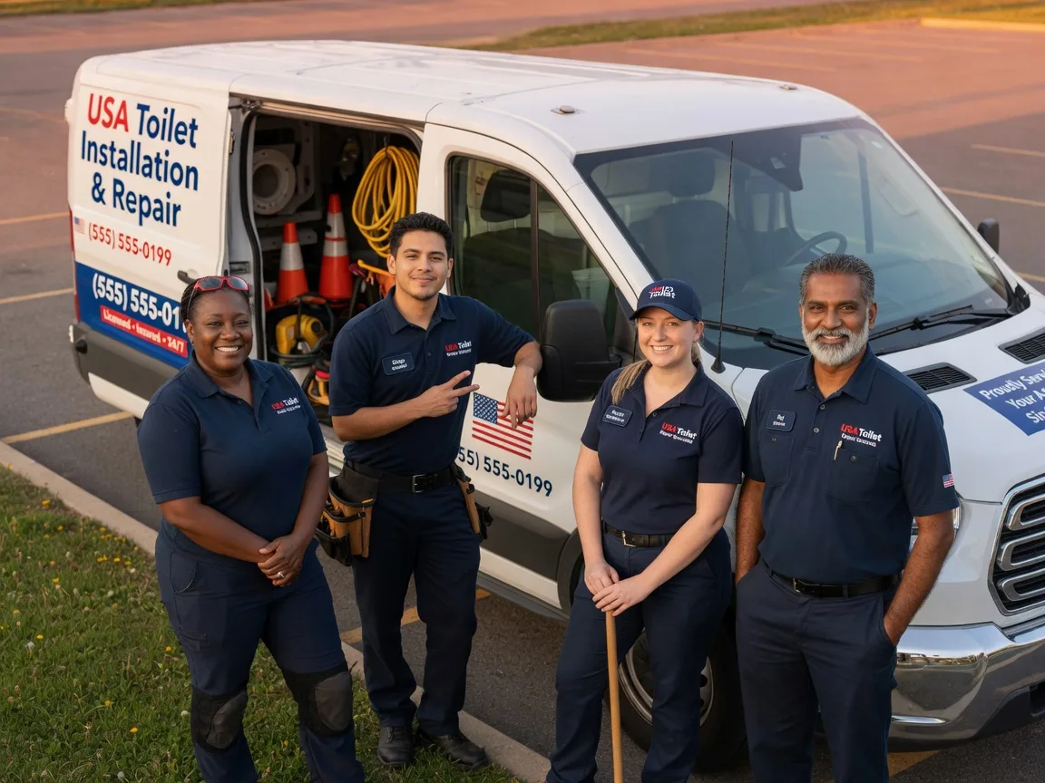 Toilet Installation company in Hye, TX